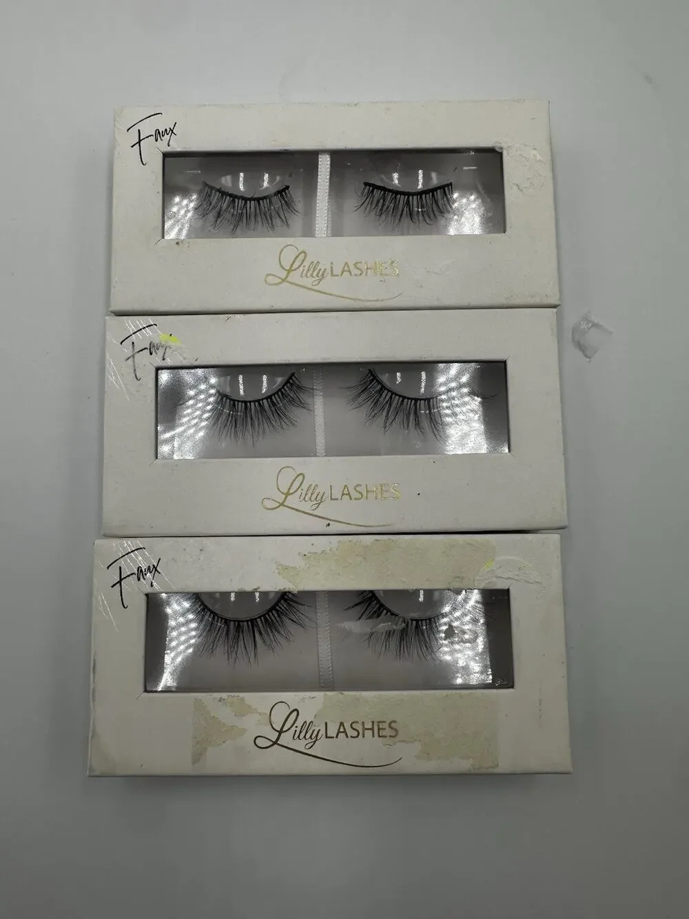 EyeLash Bundle- 3 pairs| Faux Mink - “ROYALTY” - 100% Authentic Lilly Lashes